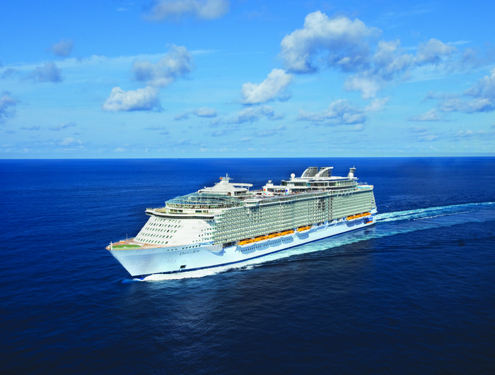 A photo of the Oasis of the Seas cruise ship